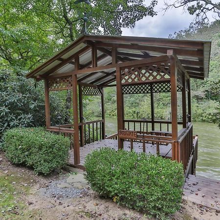 Heaven On The Toccoa Where You Will Enjoy The Sites And Sounds Of The Toccoa River Mineral Bluff Exterior photo