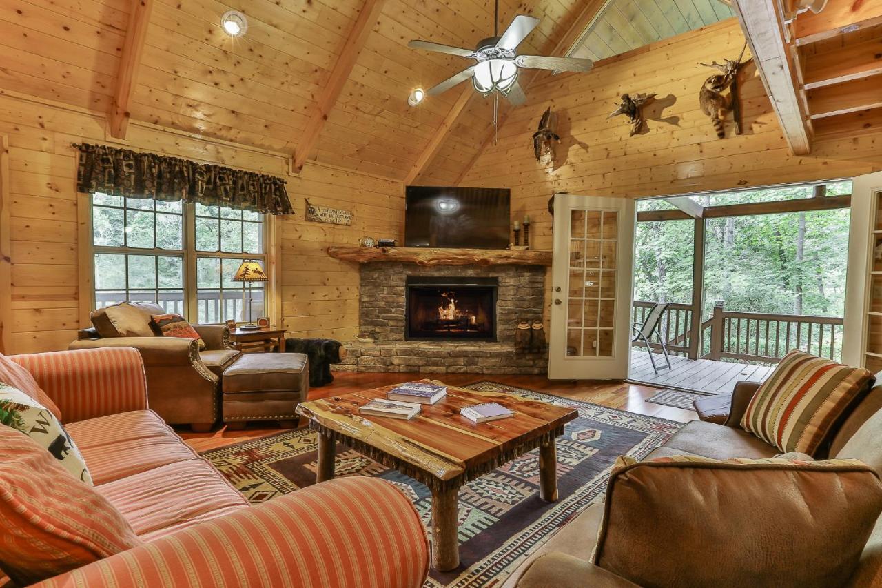 Heaven On The Toccoa Where You Will Enjoy The Sites And Sounds Of The Toccoa River Mineral Bluff Exterior photo